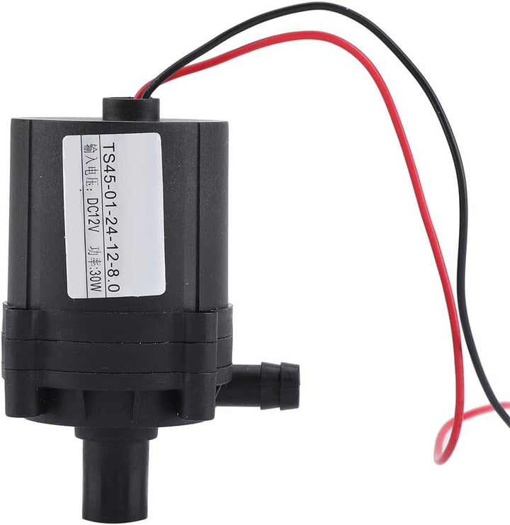 24 / 12V DC Pumpe Bürstenlose Wasserdurchflusspumpe Brushless Tauchwasserpumpe Einstellbare Zirkulat