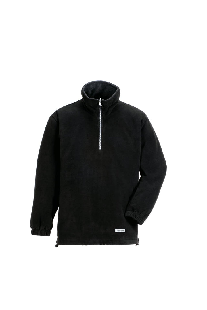 Planam Outdoor Fleece Herren Relax Fleecetroyer schwarz anthrazit Modell 0349 Grösse XL Schwarz/Anth