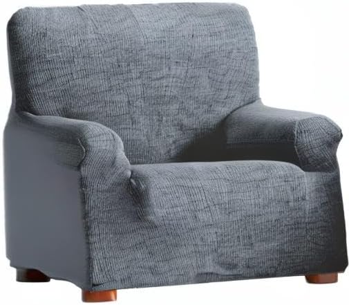 Eysa Dorian elastisch Sofa überwurf 1 Sessel, Chenille, 6-grau, 37 x 9 x 29 cm 37 x 9 x 29 cm 6-grau