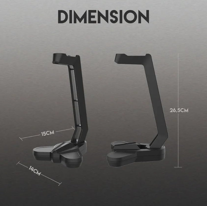 Havit GameNote Gaming Headset Halterung HY505 - Kopfhörer Ständer Für Gamer, Inspirierende Kopfhörer