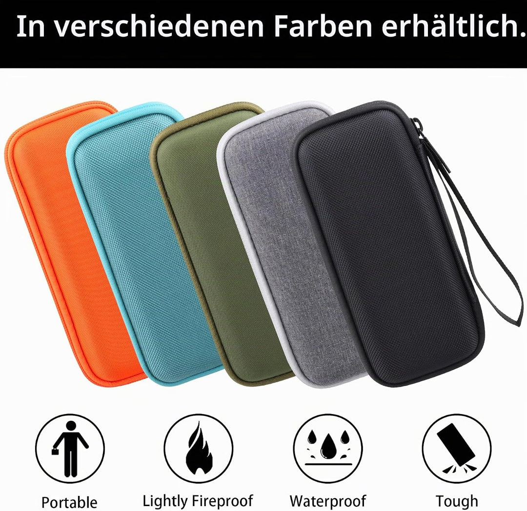 Khanka Hartschalenhülle kompatibel mit Sonos Roam 2 / Sonos Roam/Sonos Roam SL, tragbarer, wasserdic