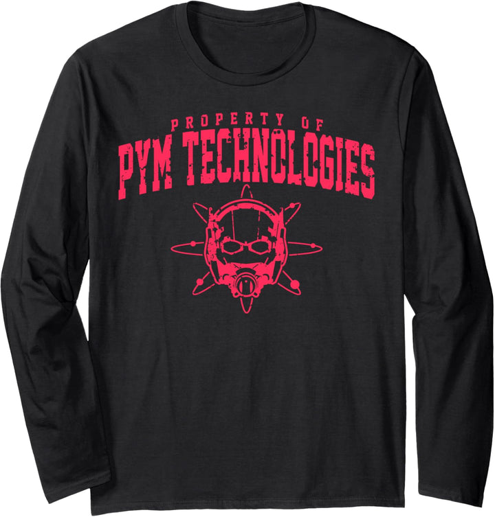 Marvel Ant-Man Property Of PYM Technologies Logo Langarmshirt