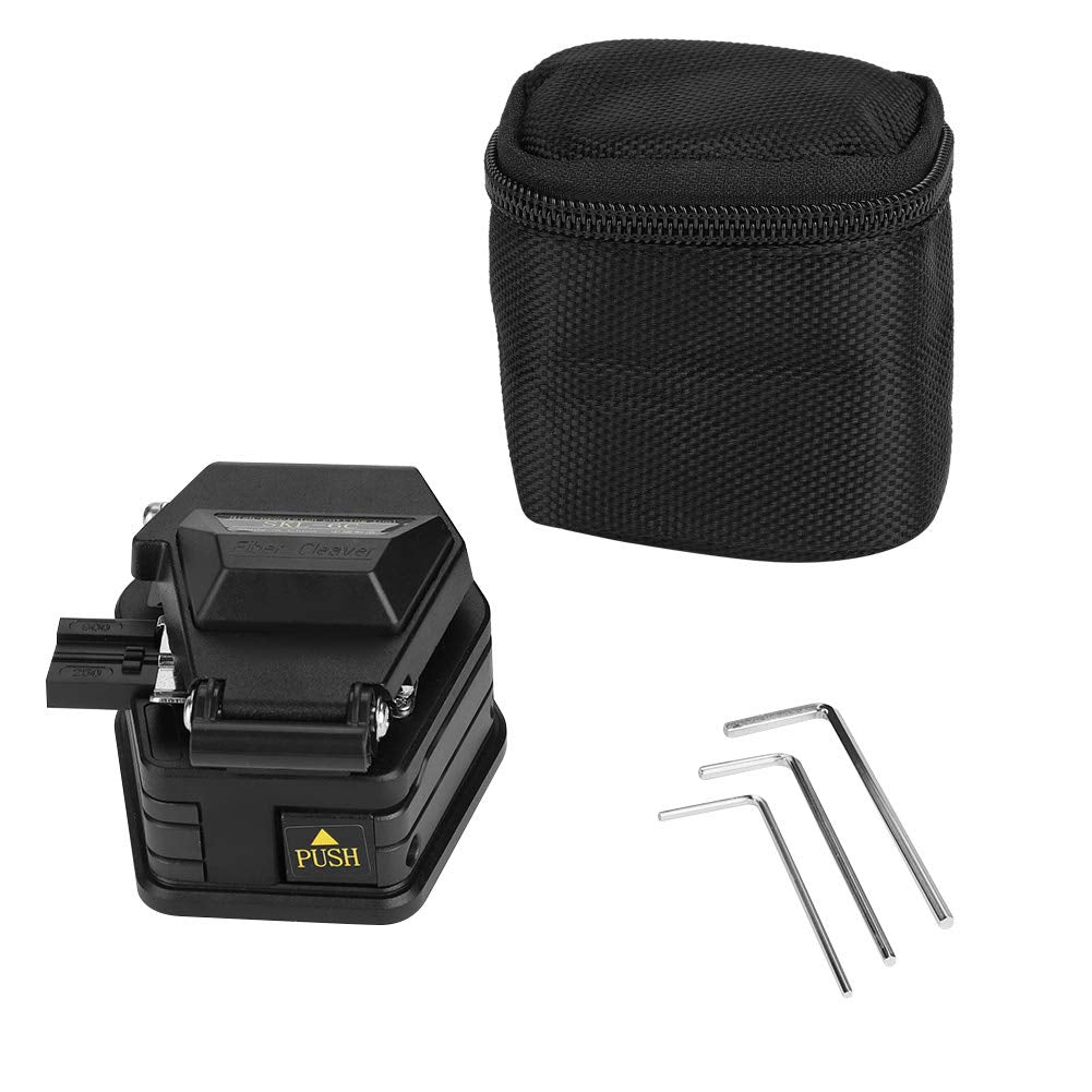 Glasfaserbeil, SKL-6C Hochpräzises Glasfaserbeil-Schneidwerkzeug für Glasfaserkabel mit Tasche