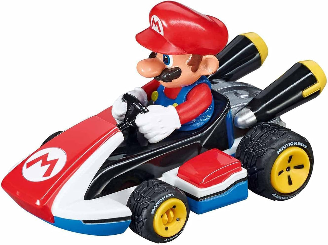 Carrera 20062491 GO!!! Nintendo Mario Kart 8 Rennstrecken-Set | 4,9m elektrische Carrerabahn mit Mar