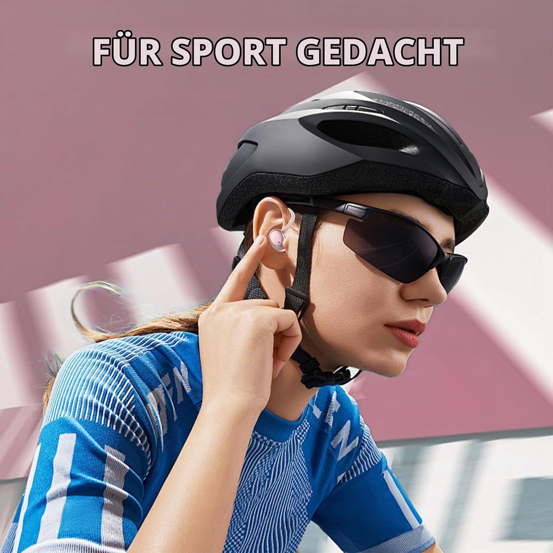 Bluetooth Kopfhörer Sport, Kopfhörer Kabellos Bluetooth 5.3 mit HD Mic, In Ear Kopfhörer mit 4 ENC K