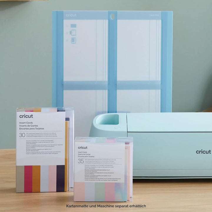 Cricut Insert Cards | Prinzessin | 12,1 cm x 12,1 cm (Cricut -Grösse S40) | 35-Pack | Zur Verwendung