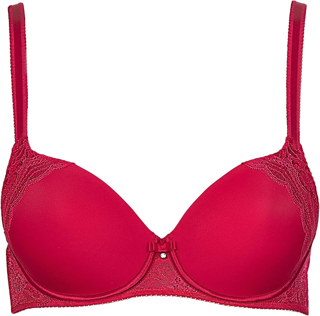 Lisca Damen Evelyn Softschalen-BH 20228, Rot, 70D