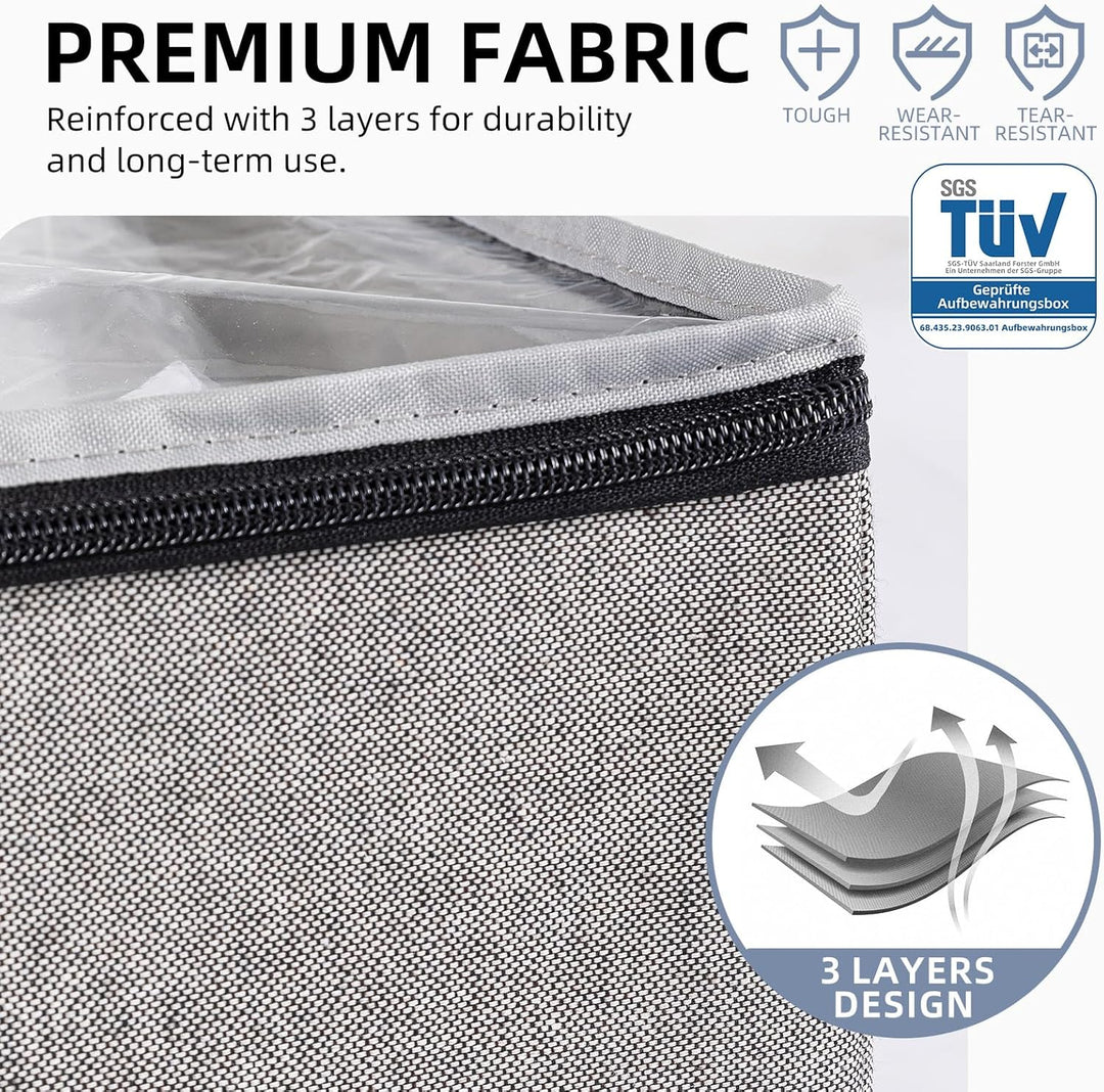 TAILI Vakuum Kleiderbeutel Aufbewahrungsbeutel 2 in 1 Design 105 X 43 X 15 CM Vakuumbeutel für Kleid