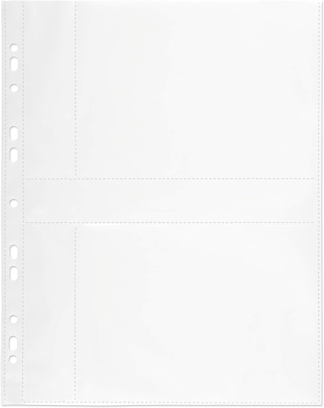 mashpaper Fotohüllen weiss 100 Stück 13x18cm Querformat für 2x2 Fotos 75644 13 x 18 cm, weiss, 100 H