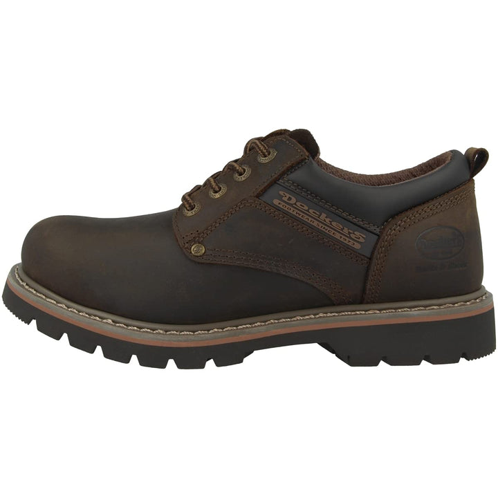 Dockers by Gerli Herren Low-Top Sneaker, Männer Schnürschuhe,wasserabweisend 40 EU Cafe 320, 40 EU C