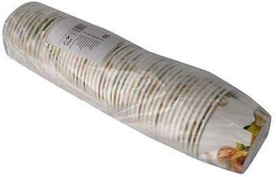 tradingbay24 Eisbecher, Pappe rund 200 ml Ø 9,5 cm, 6 cm tbU90237 EIS-Schale Dessertschalen Früchte-