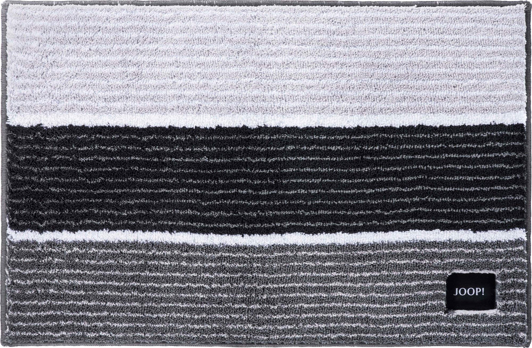 Joop! Badteppiche Lines 286 anthrazit - 069 60x90 cm 60x90 cm Anthrazit, 60x90 cm Anthrazit
