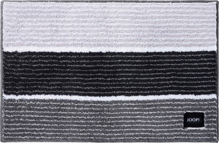 Joop! Badteppiche Lines 286 anthrazit - 069 50x60 cm 50x60 cm Anthrazit, 50x60 cm Anthrazit