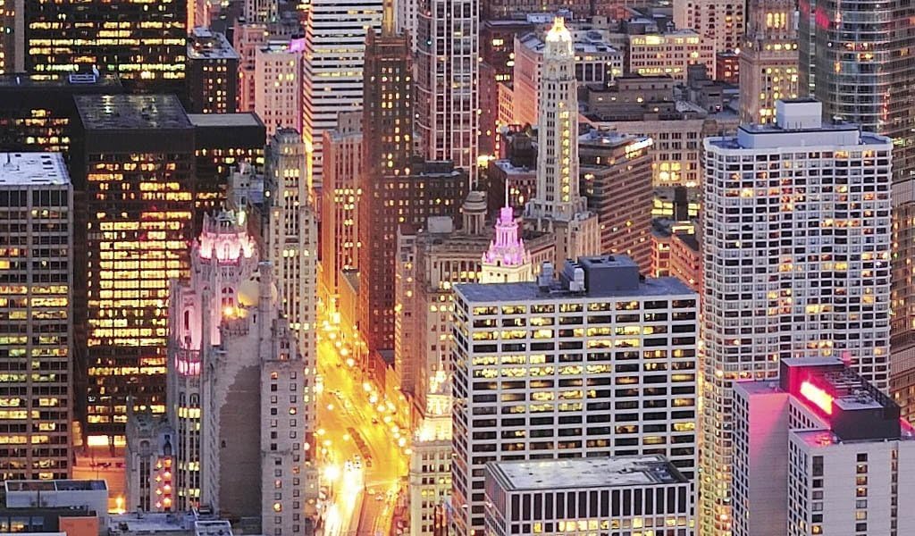 murando - Wandbilder XXL Stadt New York 120x40 cm 1 tlg - Wand Deko Vlies Leinwand Bilder Gross Wand