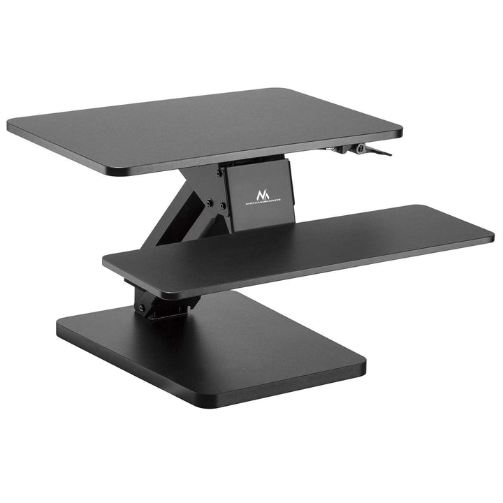 Maclean MC-882 Schreibtischaufsatz Arbeitstation Sitz-Steh Höhenverstellbar Schreibtisch Computertis