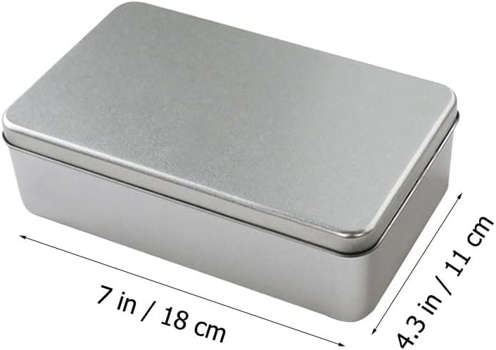 2Er Set Elegante Metalldosen Mit Deckel - Vielseitige Keksdosen Aus Weissblech Für Kekse Süssigkeite