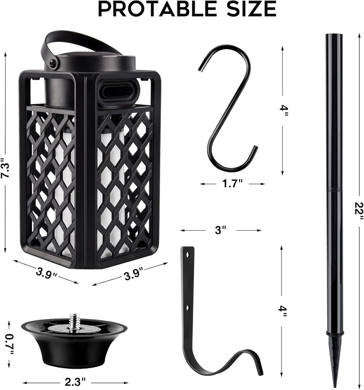 Outdoor Bluetooth Lautsprecher mit Flamme Atmosphäre, wasserdichter drahtloser Lautsprecher, Camping