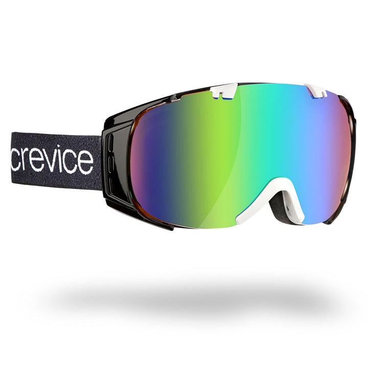 Black Crevice Skibrille Flachau I Skibrille für Brillenträger I Ski-Brille in verschiedenen Farben I