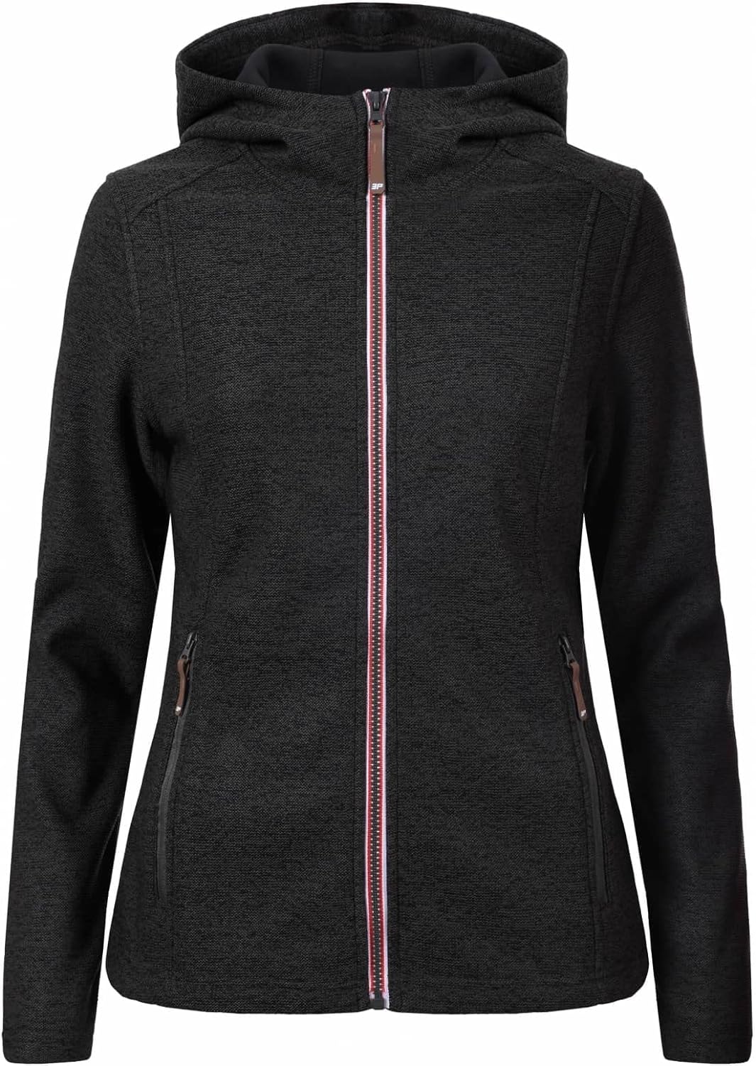 Icepeak Tove Strickjacke mit Kapuze Damen antikgrün 38 antikgrün, 38 antikgrün