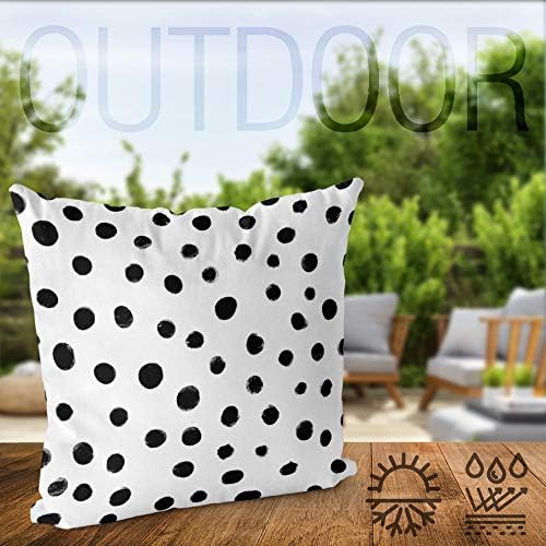 VOID Black Dots Kissenbezug Kissenhülle Sofakissen Kissen Deko Outdoor-Kissen Dekokissen, Kissen Grö