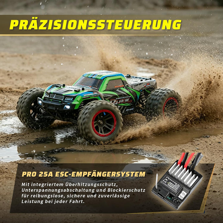 HAIBOXING Ferngesteuertes Auto RC Auto 1:14 4WD 39 km/h Hochgeschwindigkeits Offroad RC Monster Truc