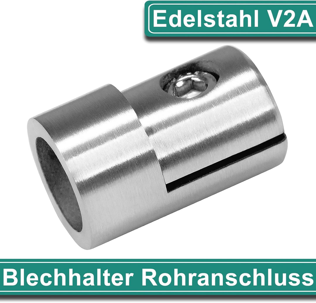 PRIOstahl Blechhalter Klemmhalter Lochblechhalter x 10 Stück Anschluss: Flach Plattenhalter Klemmen