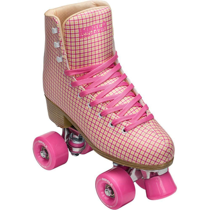 IMPALA Skate - Rollschuhe US 9 / EU 40 / UK 7 Pink Tartan, US 9 / EU 40 / UK 7 Pink Tartan