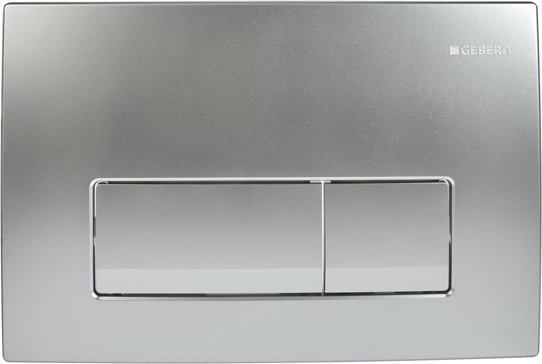 Geberit Betätigungsplatte, Chrom Matt, Delta51 Delta51 Chrom Matt, Delta51 Chrom Matt