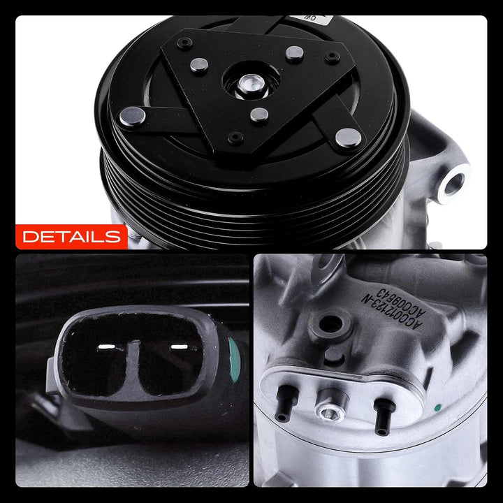 Frankberg Kompressor Klimaanlage Kompatibel mit Giulietta 940 1.7L Benzin 2010-2022 Delta III 844 1.