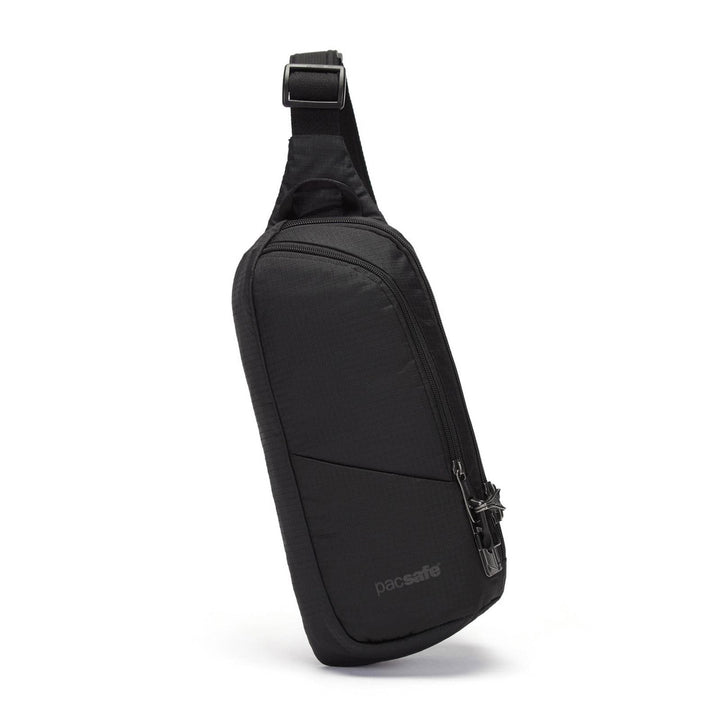 Pacsafe Vibe 150 - Anti-Diebstahl Cross-Body Pack, Diebstahlschutz Umhängetasche Schwarz / Jet Black