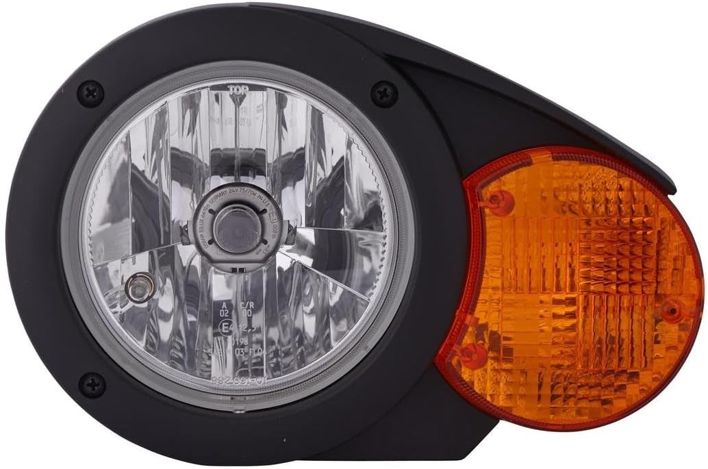 HELLA - Halogen-Hauptscheinwerfer - Combi 133 - 24V - Referenzzahl: 12.5 - Anbau - glasklare Streusc