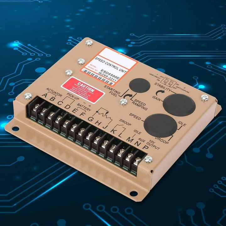 Motordrehzahlregler ESD5500E Elektronisches Motorregler-Generator-Bedienfeld, 1 kHz ~ 7,5 kHz