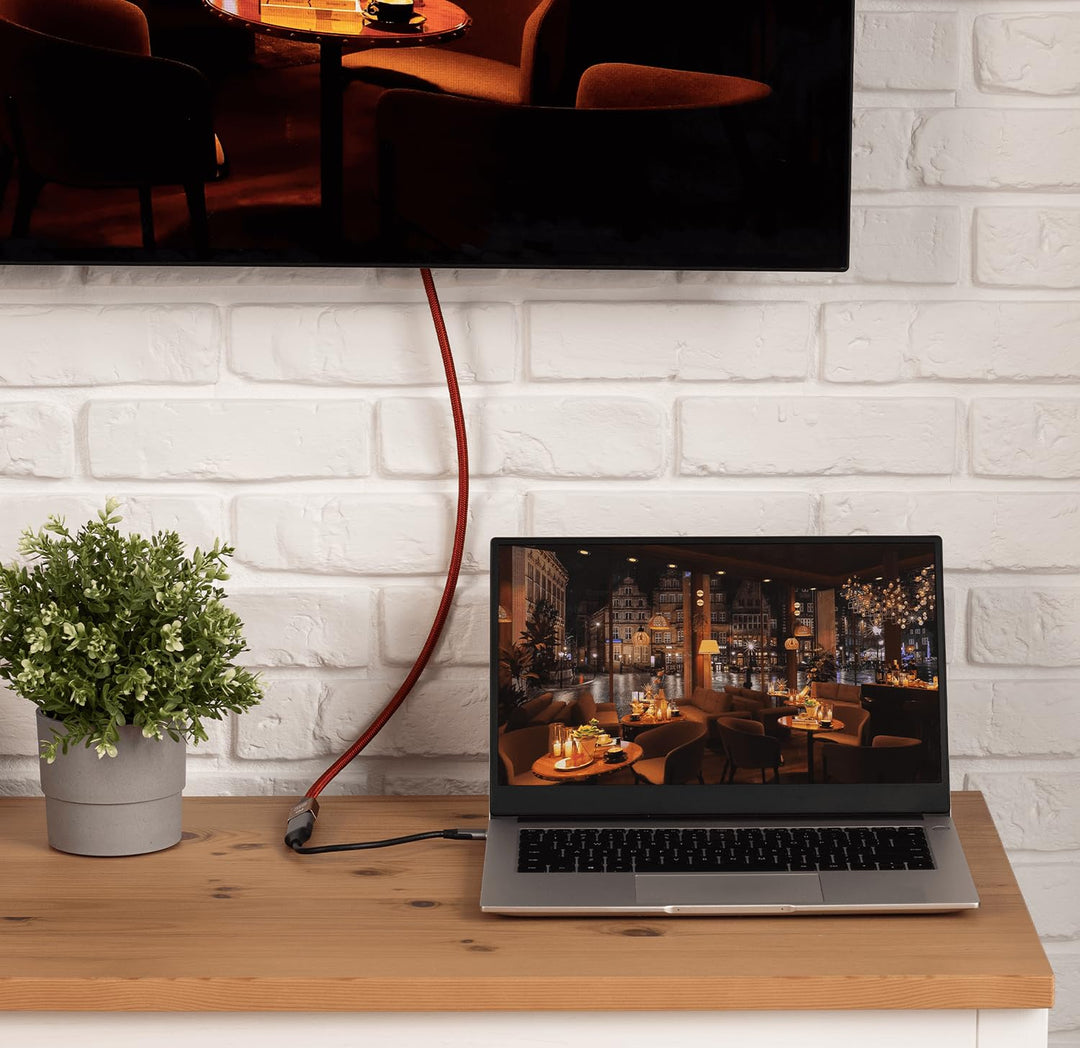Reagle DisplayPort Kabel 1.4 DP 8K@60Hz 4K@144Hz 2K@240Hz, FreeSync, G-Sync Display Port für Monitor
