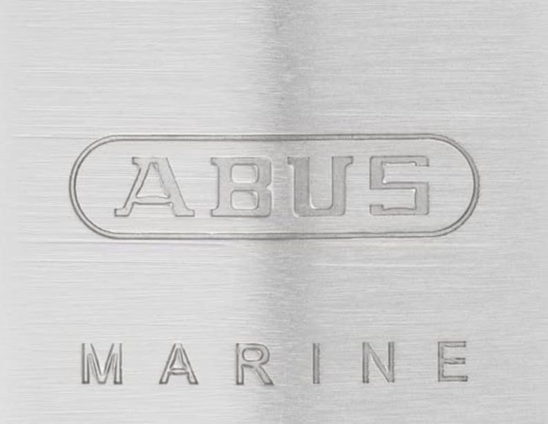 ABUS Marine Vorhängeschloss 75IB/30 gl.-7341 - wetterfest - Messing-Schlosskörper mit Nickel Pearl B