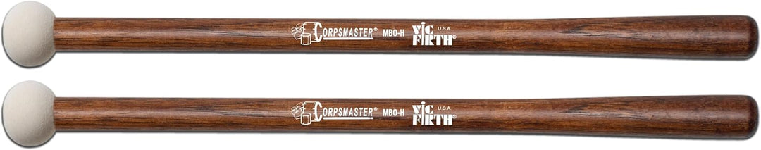 VIC FIRTH Bass Mallets MBOH Corpsmaster Serie Hard Xsmall Head, Hard Xsmall Head