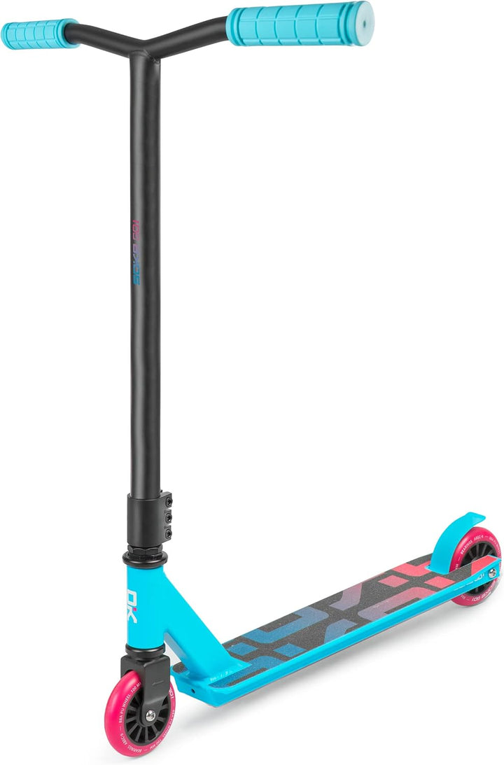 SOKE Stunt Scooter Erwachsene Jugendliche - Freestyle Roller ABEC-9 Kugellager - 100 mm Räder - 48,5