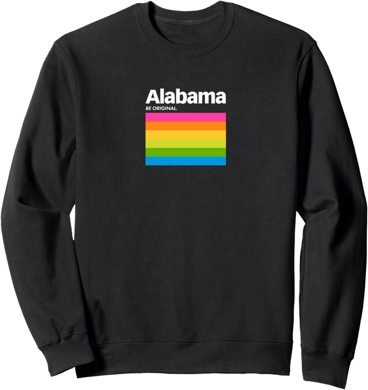 Alabama State Retro Vintage-Stil AL-Geschenkdesign Sweatshirt