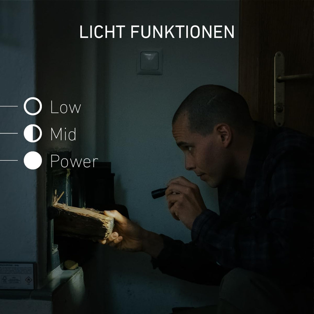 Ledlenser P3 Core | 2021 | LED Taschenlampe | Advanced Focus System | 90 Lumen | Bis zu 6 Std. Laufz