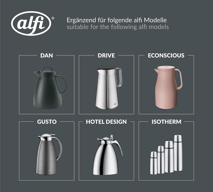 alfi AROMA PLUS FLEX Kaffeefilter, Grösse 4, graphite Kunststoff Graphite, Kunststoff Graphite