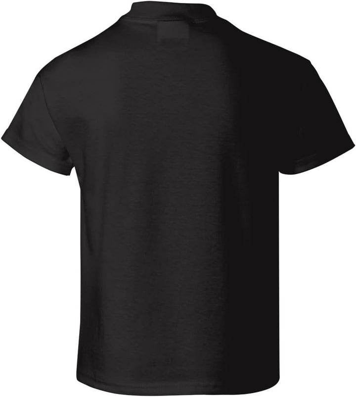 Jungen TAGLESS? ComfortSoft? Crewneck T-Shirt (XS, Schwarz)