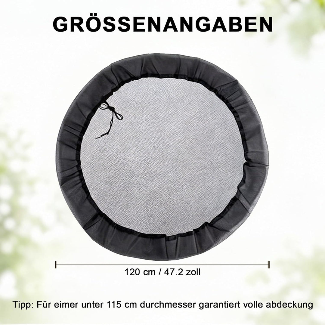 3 Stück Regentonnen Netz, 120 cm Verstellbare Regentonnennetz, Regentonne Abdeckung