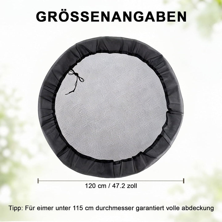 3 Stück Regentonnen Netz, 120 cm Verstellbare Regentonnennetz, Regentonne Abdeckung