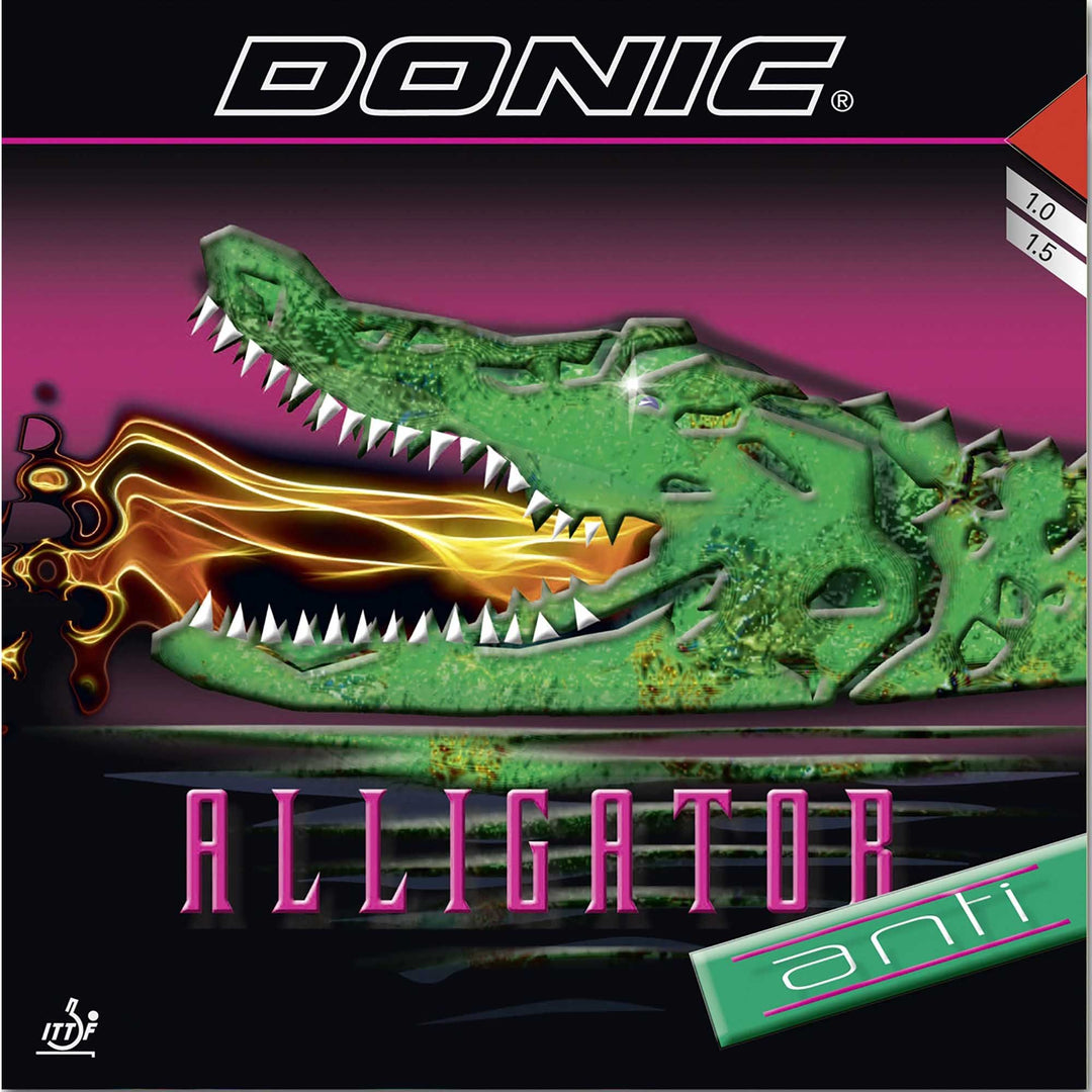 Donic Belag Alligator Anti rot 1,0 mm, rot 1,0 mm
