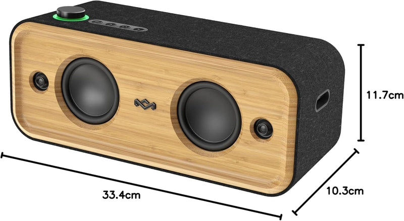 Marley House of Get Together 2 XL Bluetooth Lautsprecher | Tragbare Bluetooth Box mit 60W Leistung,