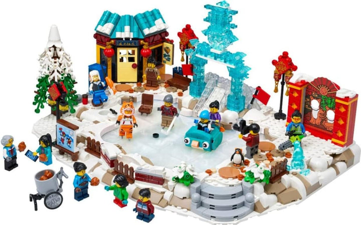 LEGO 80109 Mondneujahrs-Eisfestival Chinese New Year Set Lunar New Year Ice Festival