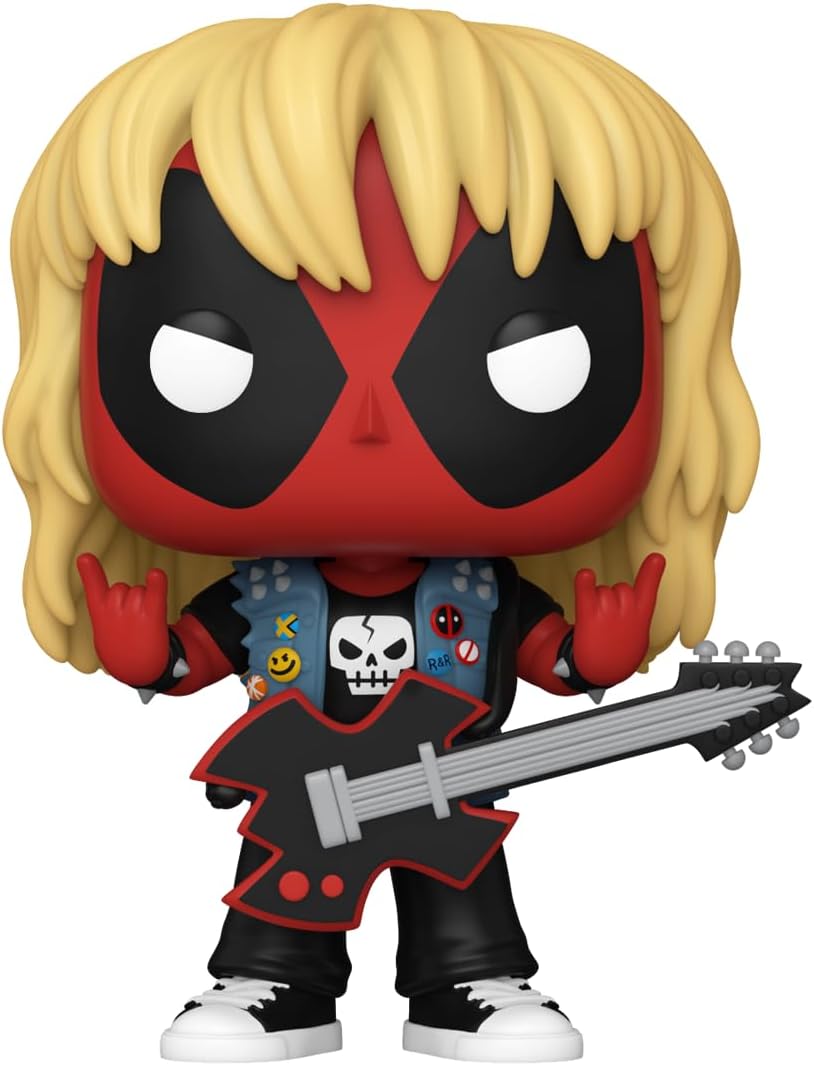 Funko Pop! Marvel: Deadpool - Heavy Metal Band Member Band - Vinyl-Sammelfigur - Geschenkidee - Offi