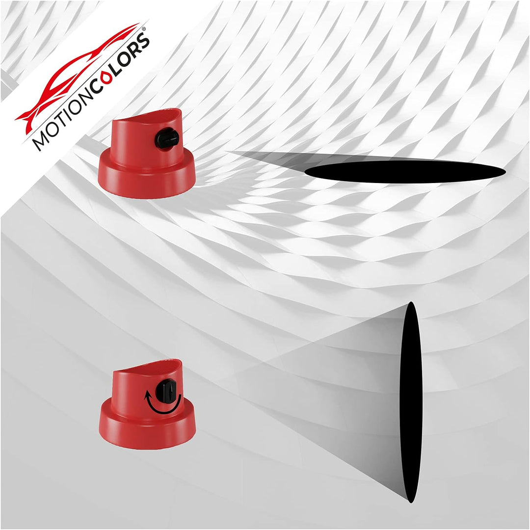 MOTIONCOLORS Rouge Furio/Furio Rot EJX für Citroen Autolack Sprühdosen Set Grundlack Basislack Klarl