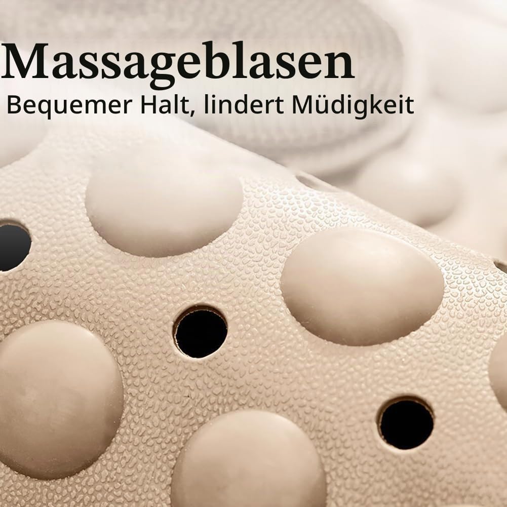 Duschmatte rutschfest 106x66cm,Antirutschmatte Dusche mit Ablauflöchern,Duscheinlage rutschfest mit