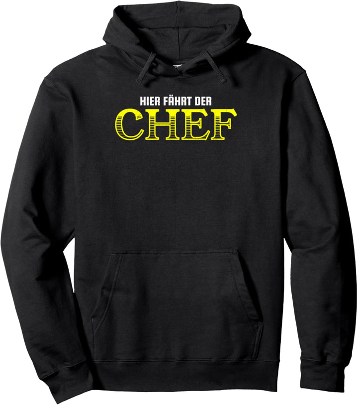 Taxi Chef Taxifahrer Taxler Fahrer Geschenk Spruch Pullover Hoodie