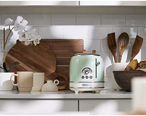 Grille-pain Ariete 155/14 Vert 810 W Creme / Grün, Creme / Grün